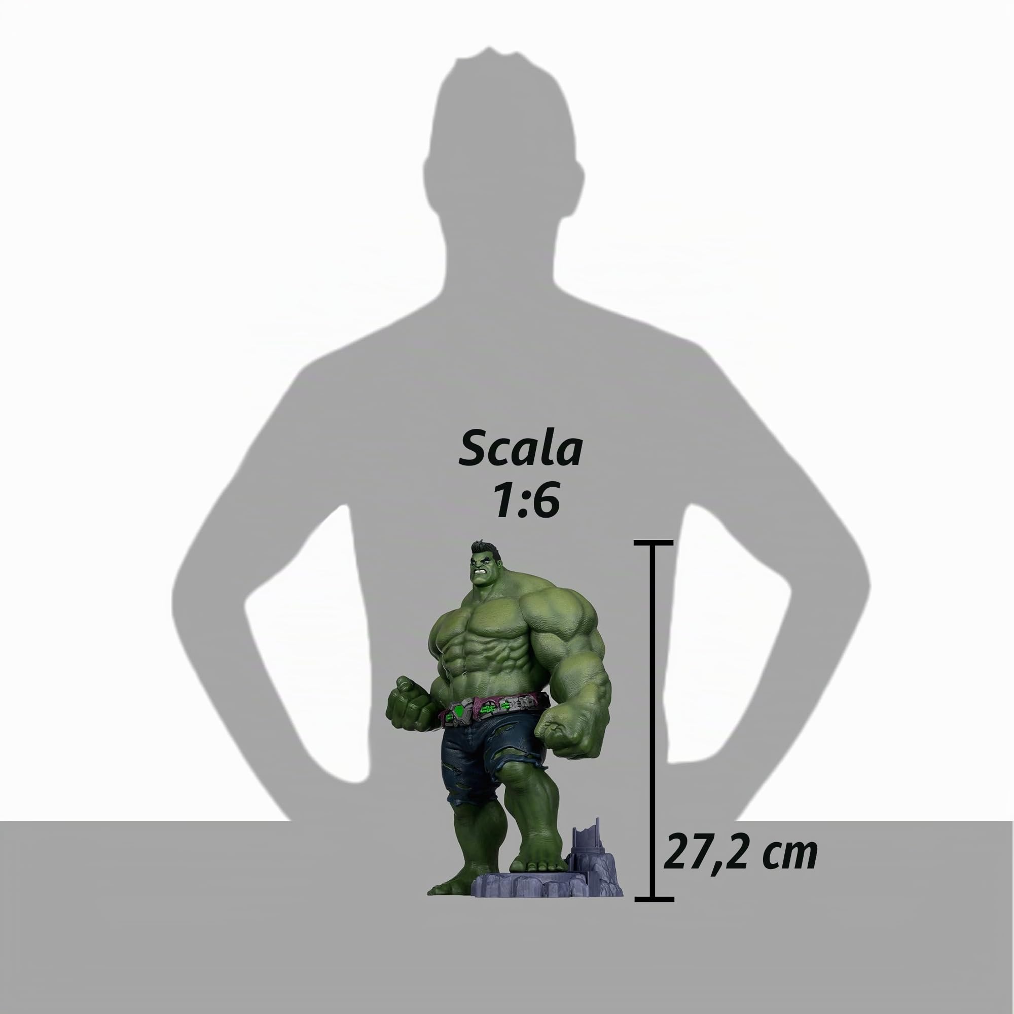 McFarlane Marvel Rivals Hulk 1:6 statua verde 27 cm