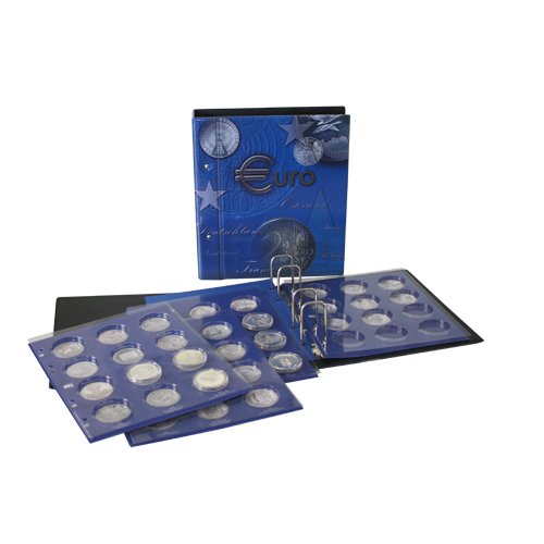 Safe TOPset 7827 foglio 16 monete 2 Euro Länder senza capsule