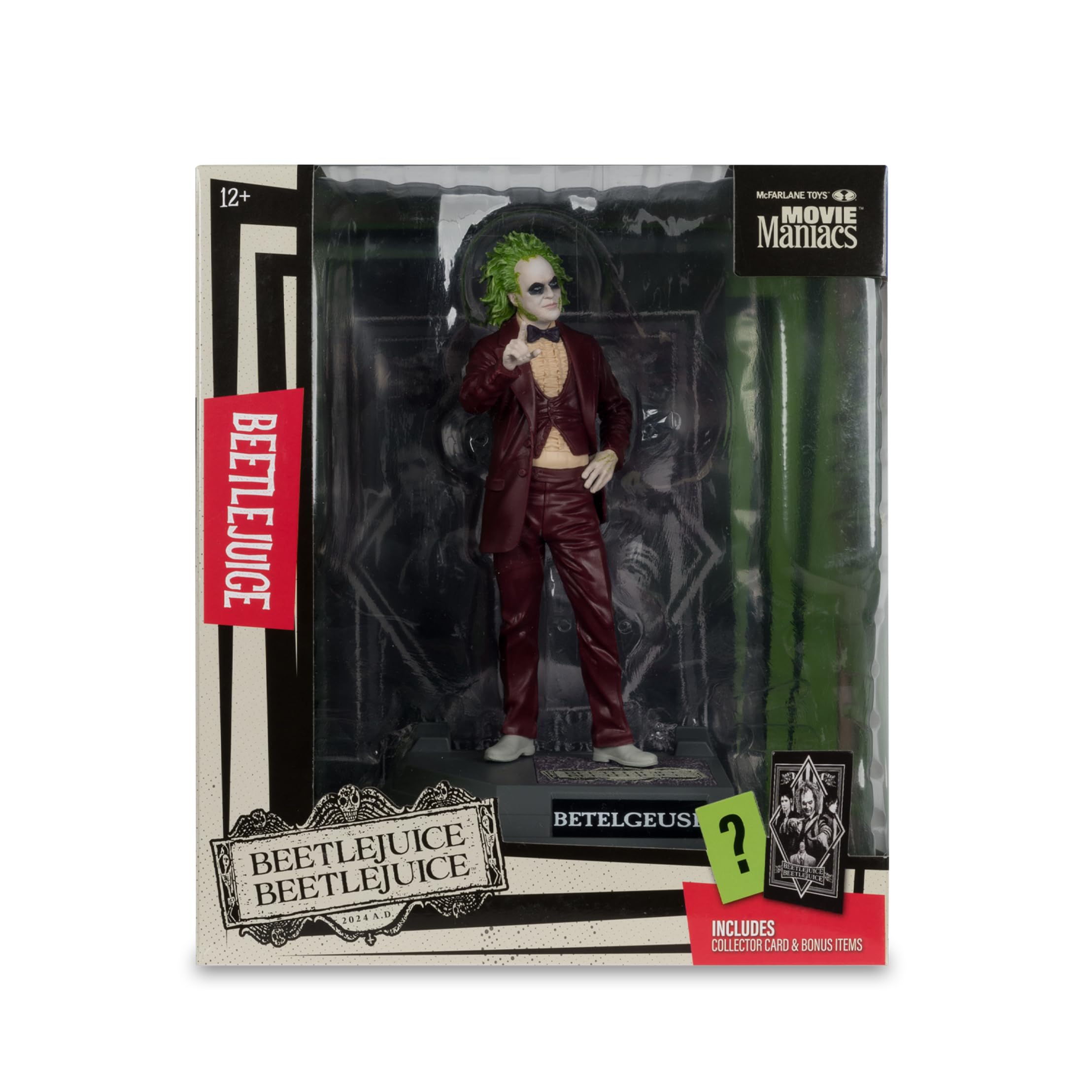 McFarlane Movie Maniacs Beetlejuice Beetlejuice figura 15,2 cm