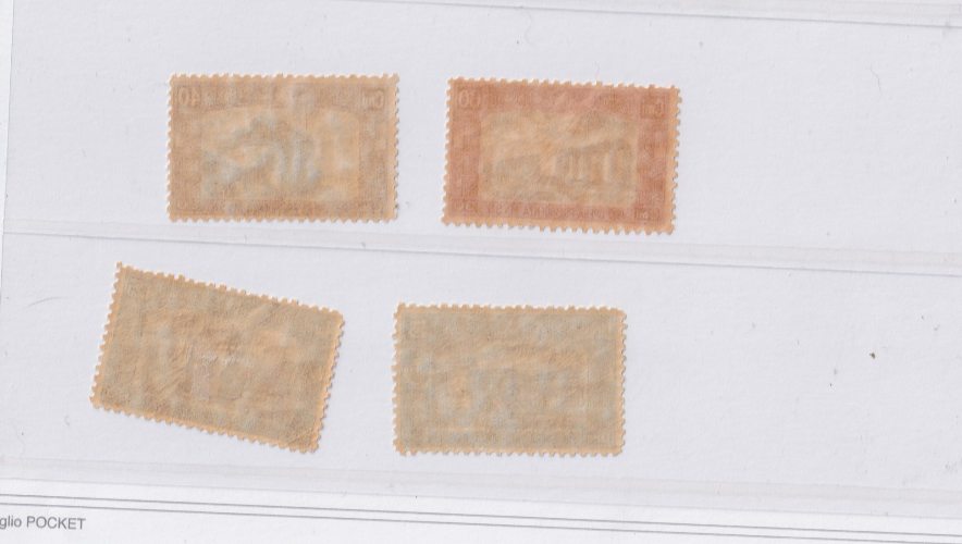 TS Collezionismo Filatelia MVSN 1926 francobolli MNH serie completa