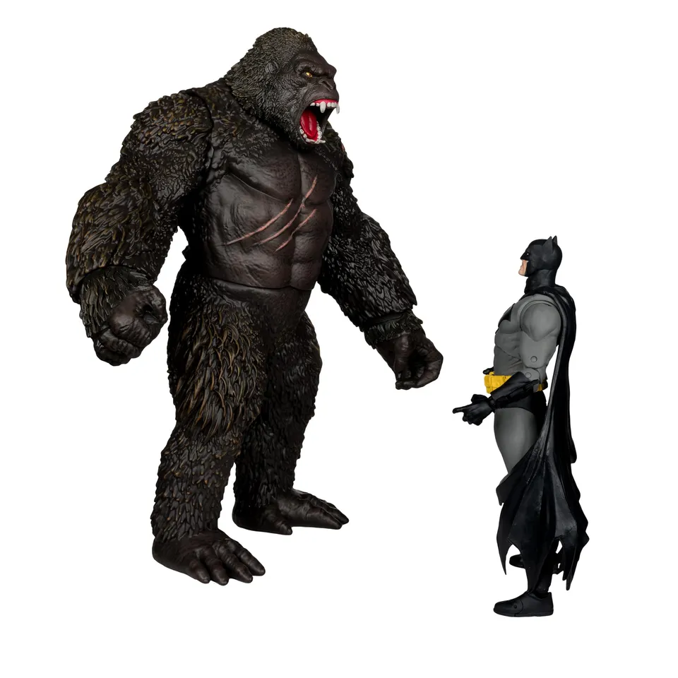 McFarlane DC Multiverse Batman vs Kong action figure set 2 pezzi