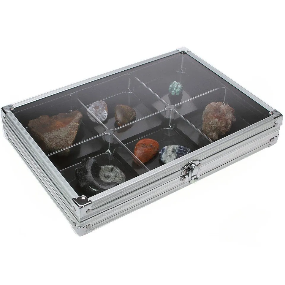 SAFE Vitrinen 5615 vetrina alluminio 6 scomparti blu