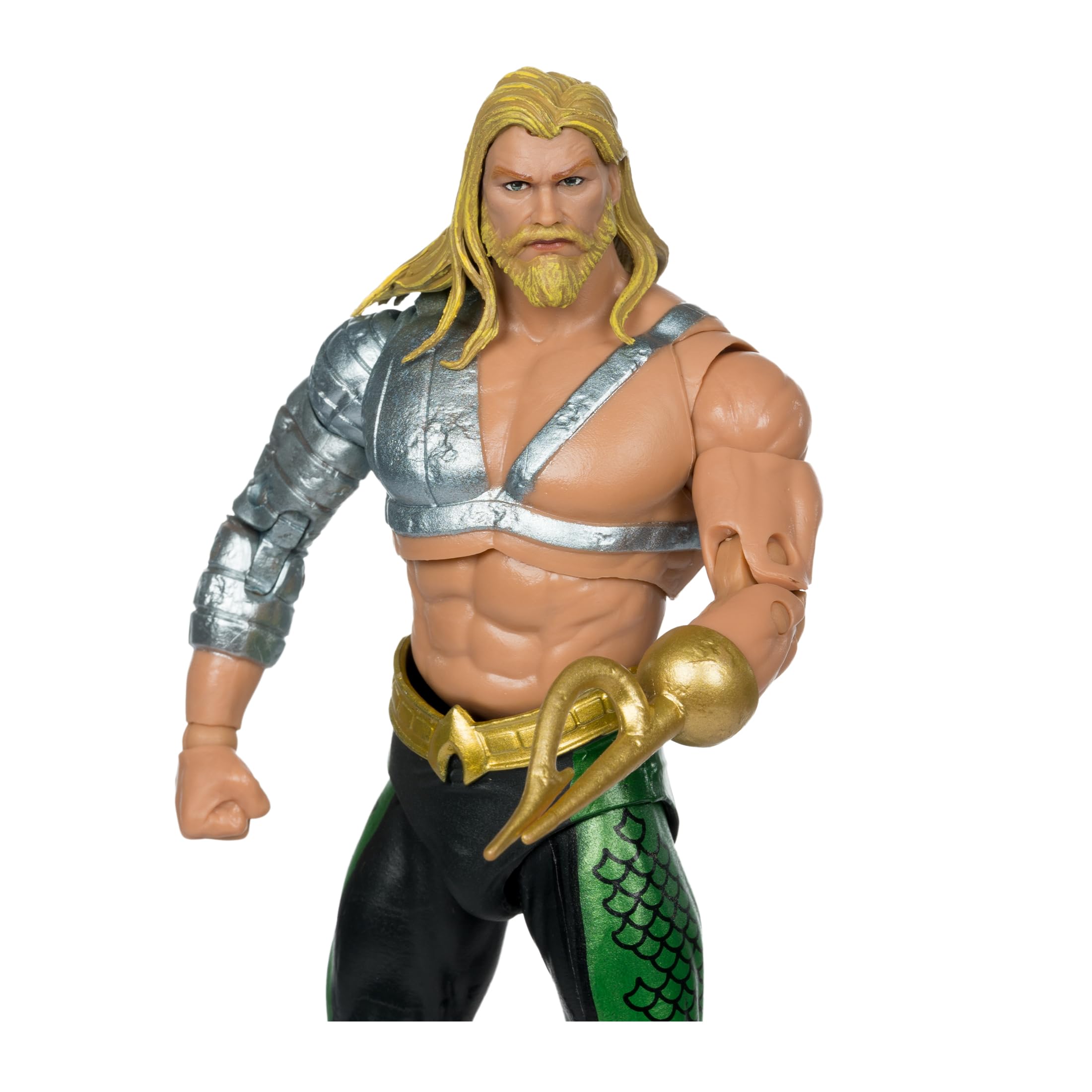 McFarlane DC Multiverse Aquaman JLA action figure 7" tridente