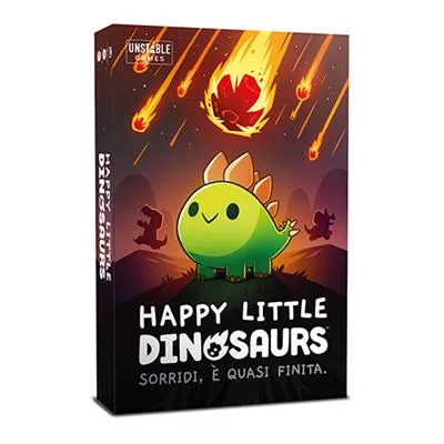 Asmodee Happy Little Dinosaurs 8577 gioco carte ITA