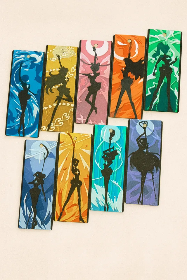 L'Atelier di Zelda Booklover Dreams Segnalibri Sailor Moon Set Tutti