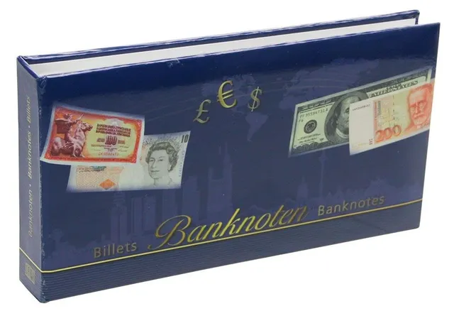 SAFE Banknoten Album banconote 24 fogli 48 posti