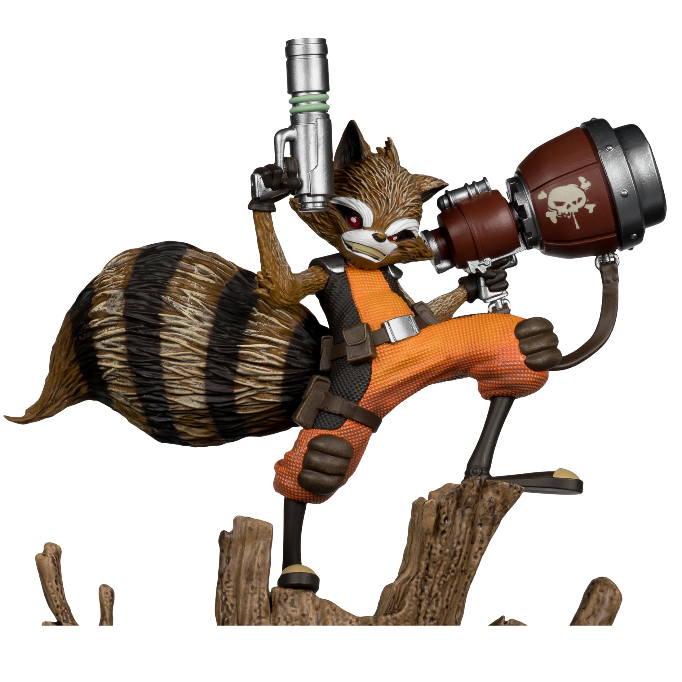 McFarlane Marvel Rocket Raccoon statua 1:6 con fumetto