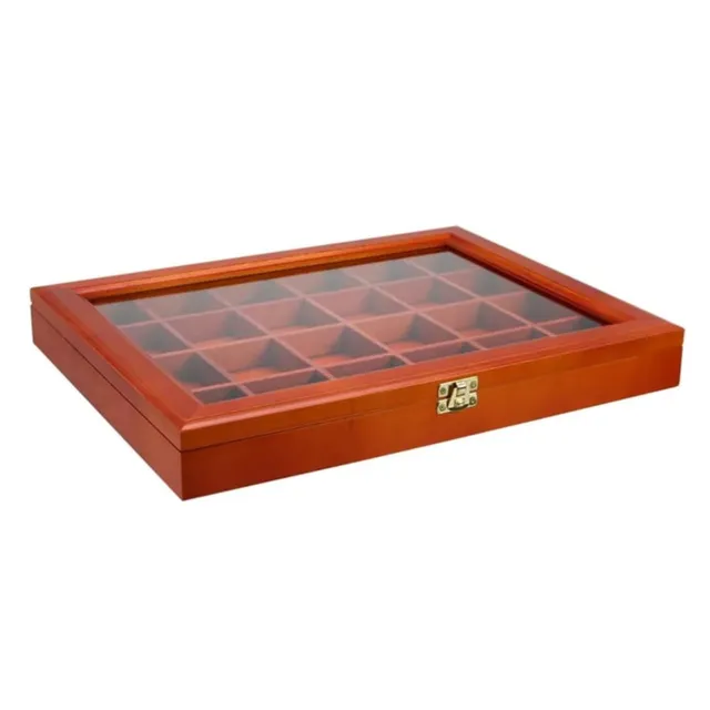 Safe Vitrinen 5308 vetrina legno 24 scomparti
