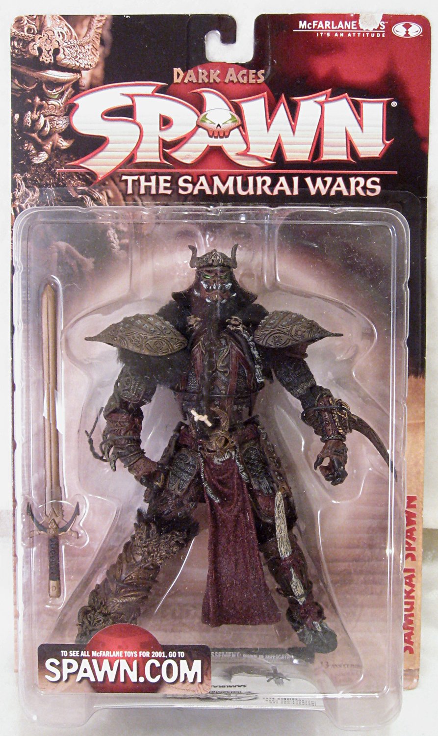 McFarlane Spawn Series 19 Samurai Spawn action figure vintage