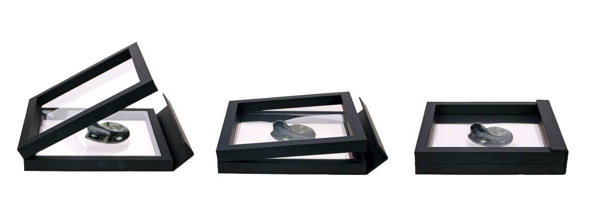 Safe Limbo cornice galleggiante 3D nera quadro magnetico