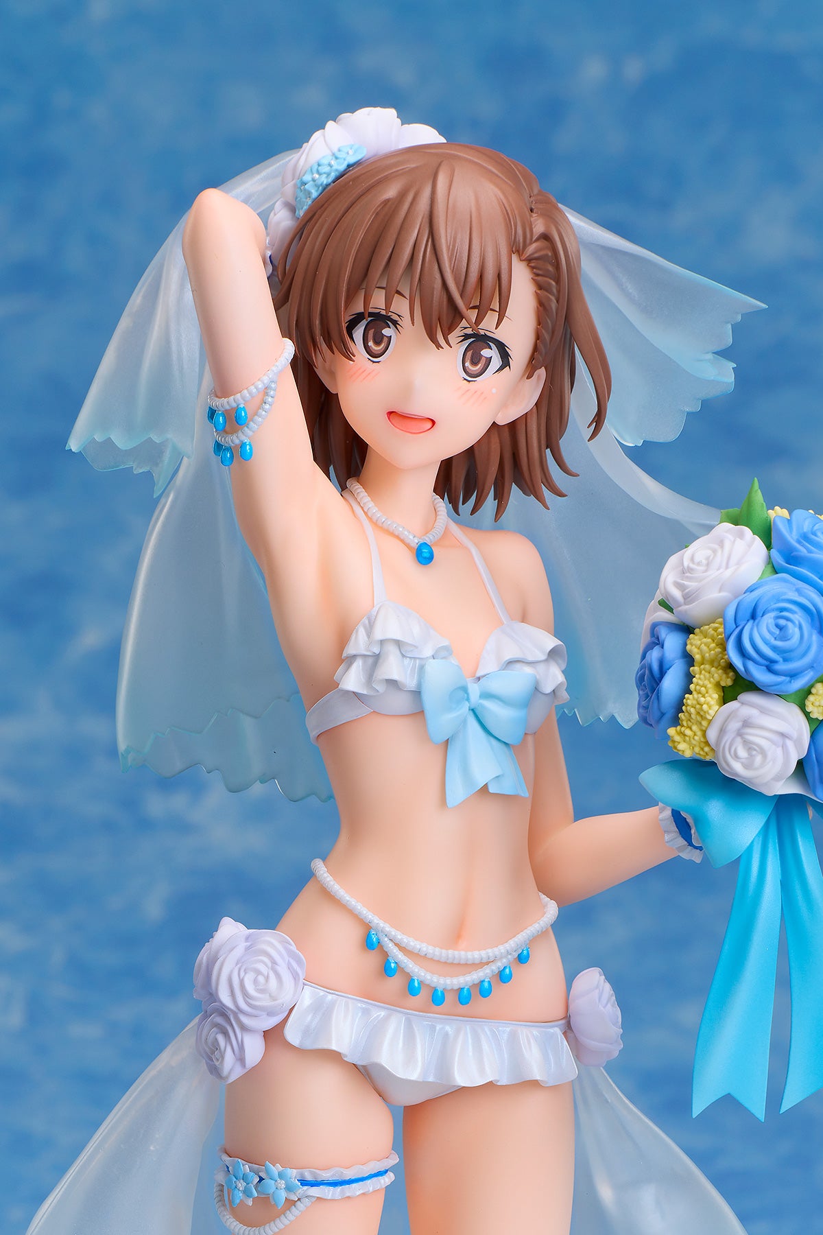 A Dimension Misaka Mikoto Wedding Swimsuit 1/7 figure 24,5 cm PVC