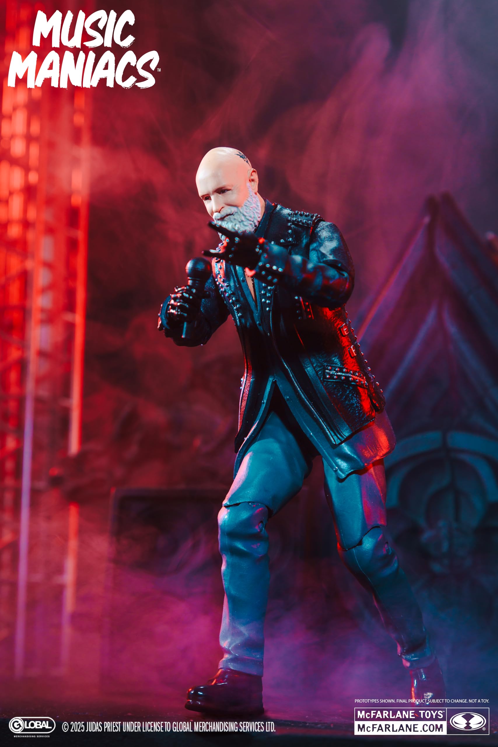 McFarlane Music Maniacs Rob Halford action figure 15 cm