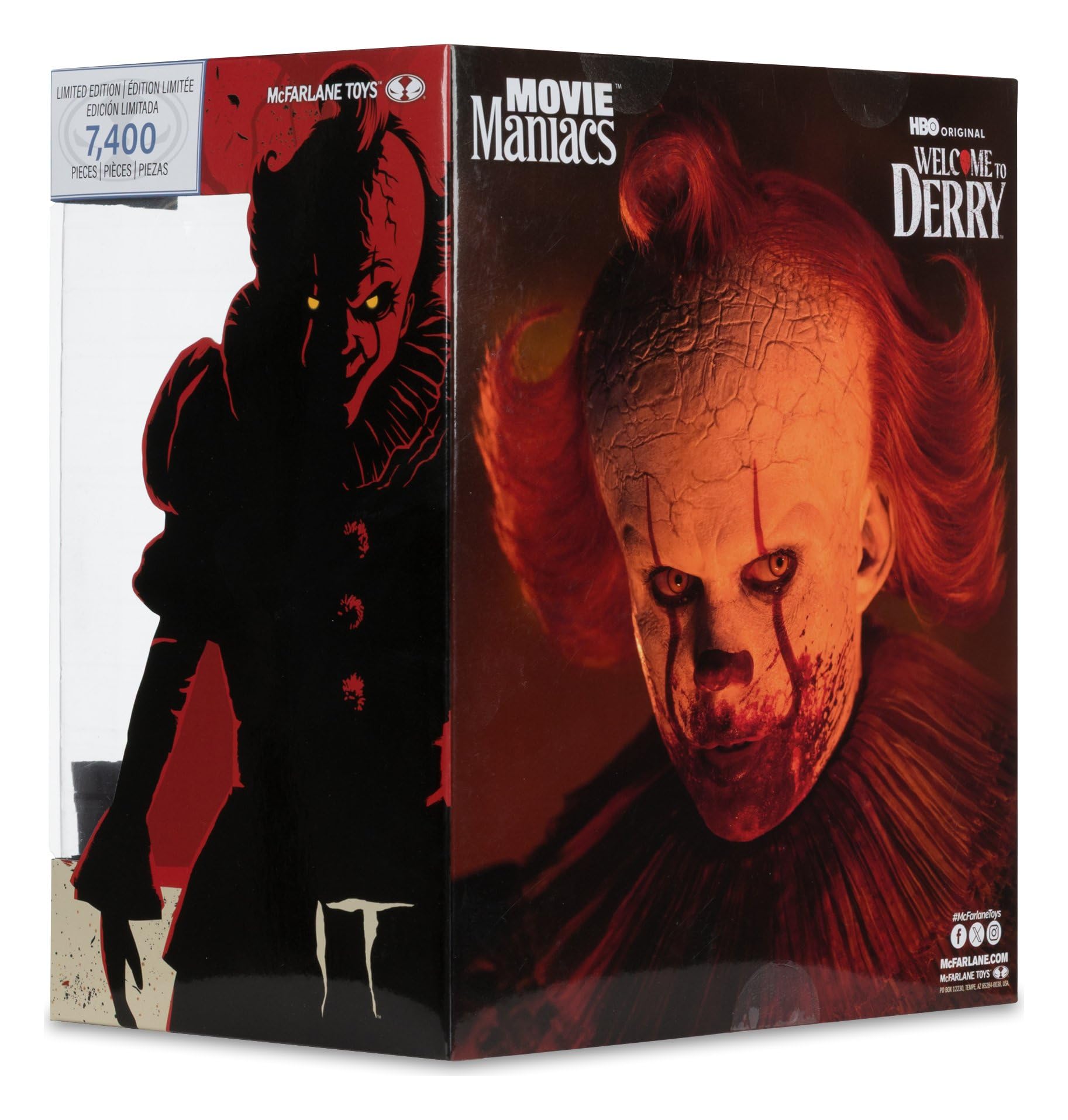 McFarlane Movie Maniacs Pennywise Bloody 16 cm