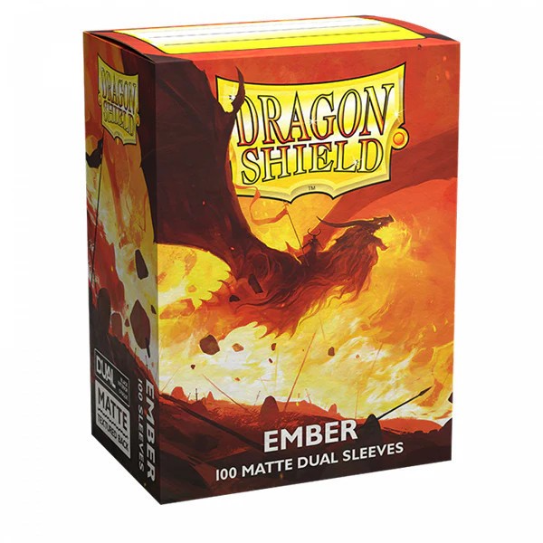 Dragon Shield Dual Matte Bustine Standard Ember Alaric