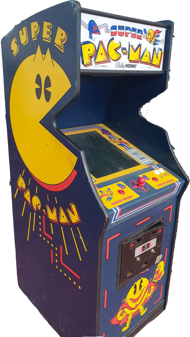 Arcade Story Arcade Super Pac-Man cabinato arcade 1982