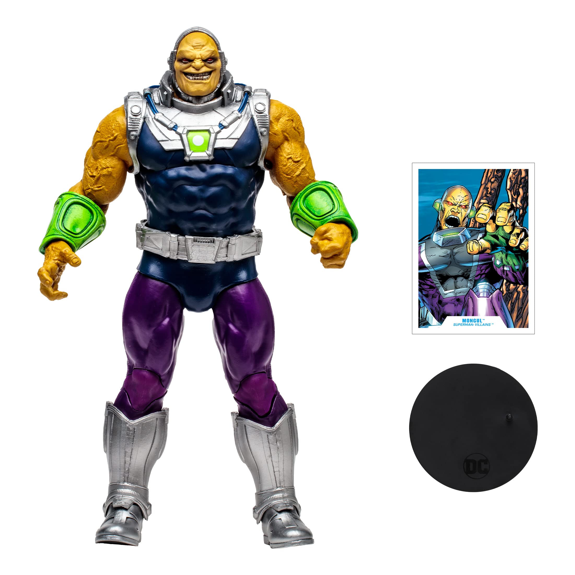 McFarlane DC Multiverse Mongul mega figure action figure con base