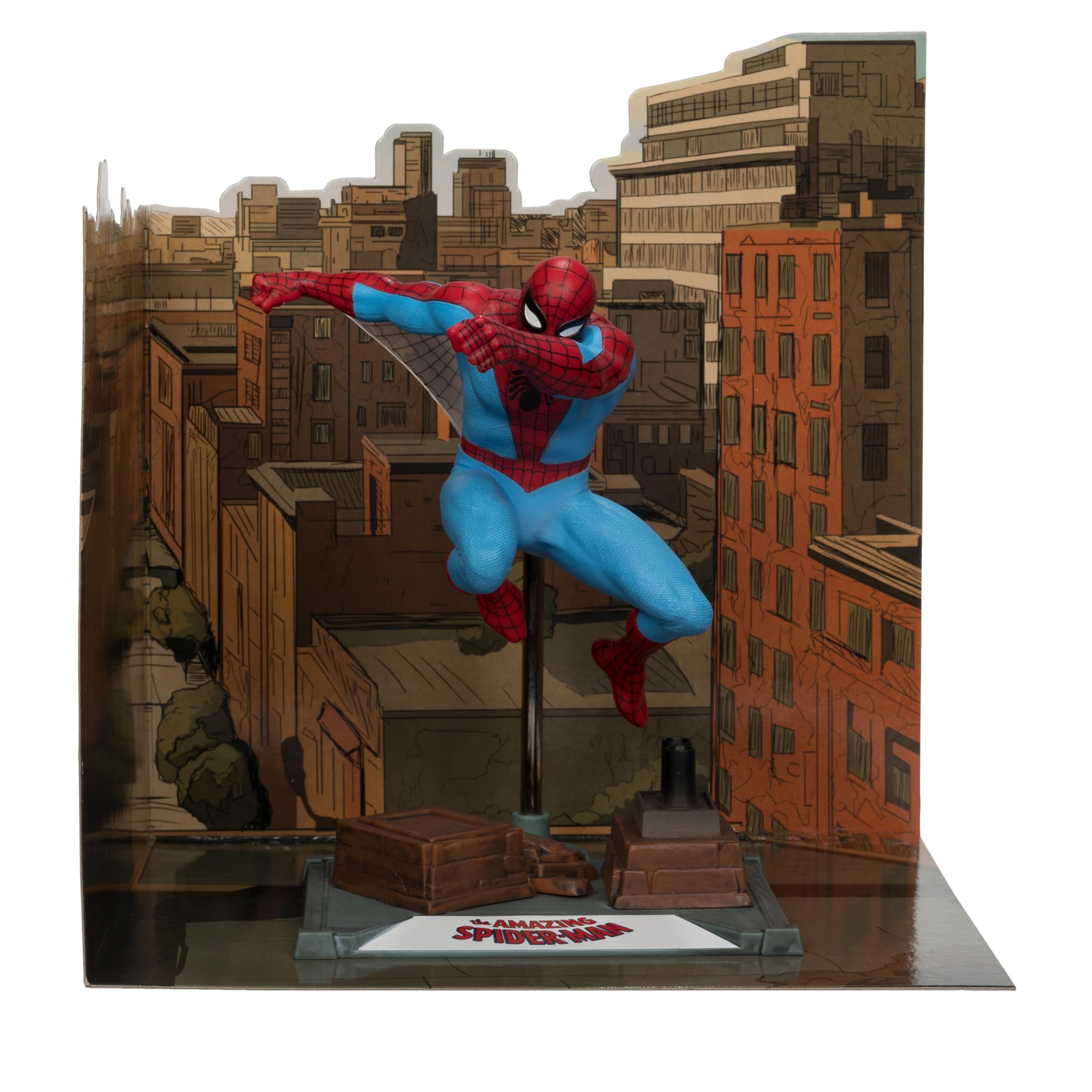 McFarlane Marvel Spider-Man 1:10 figure Amazing 38 Gold Label