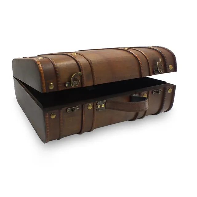 Safe Sammelboxen Baule legno Large forziere nozze