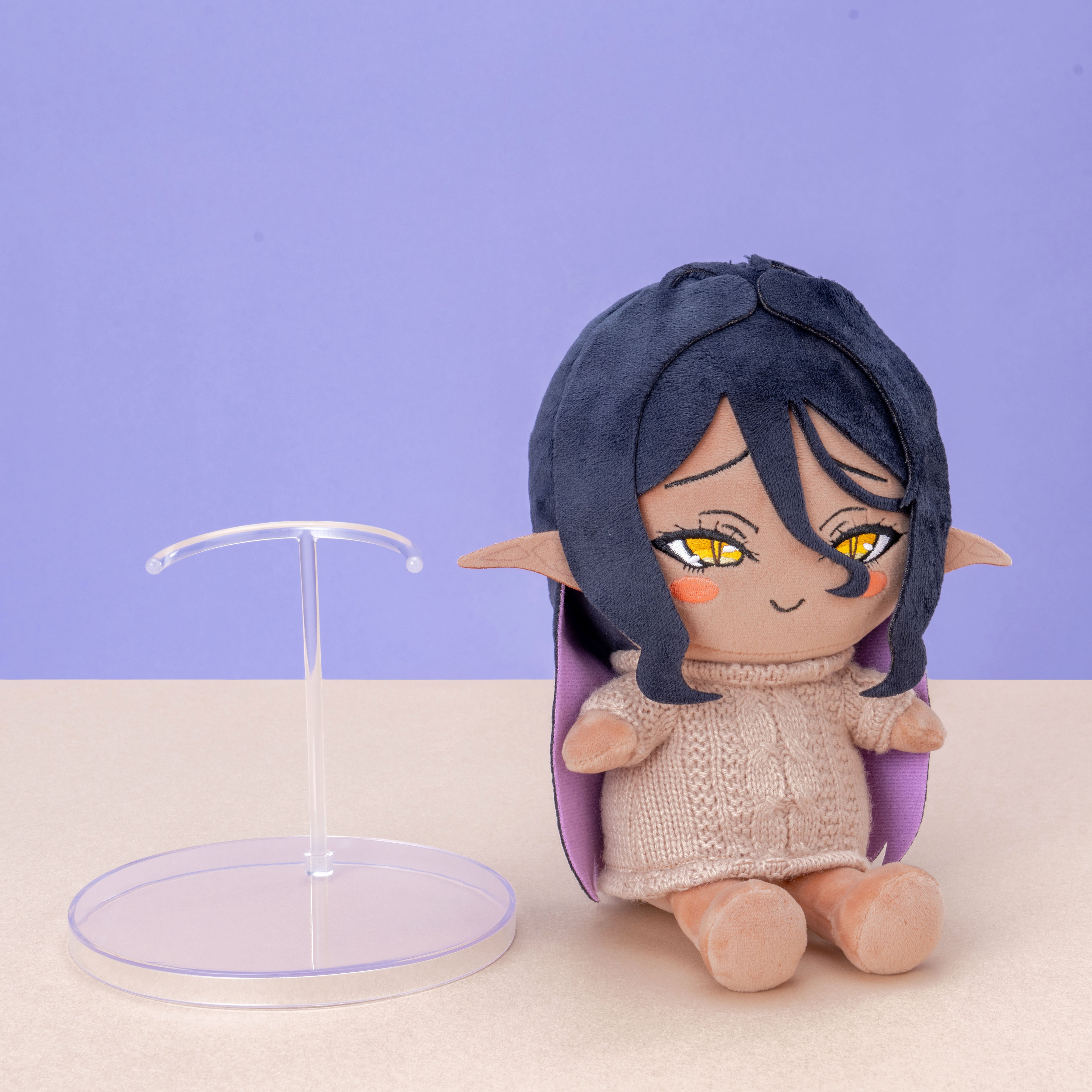 A Dimension Mariabelle peluche 22 cm in maglia con base