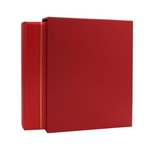 Safe 704-2 Raccoglitore anelli rosso per francobolli Marocco