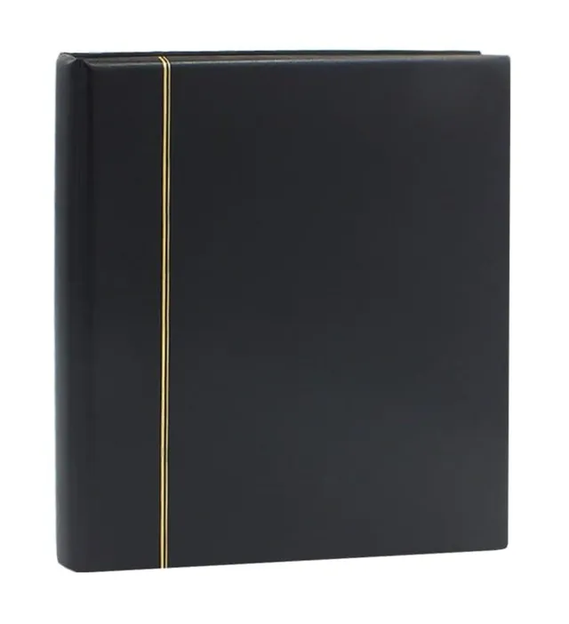 SAFE 704-5 Raccoglitore Francobolli Marocco Nero Oro