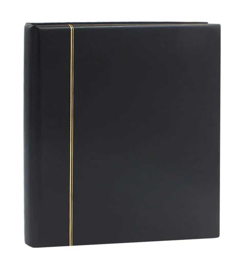 SAFE 704-5 Raccoglitore Francobolli Marocco Nero Oro