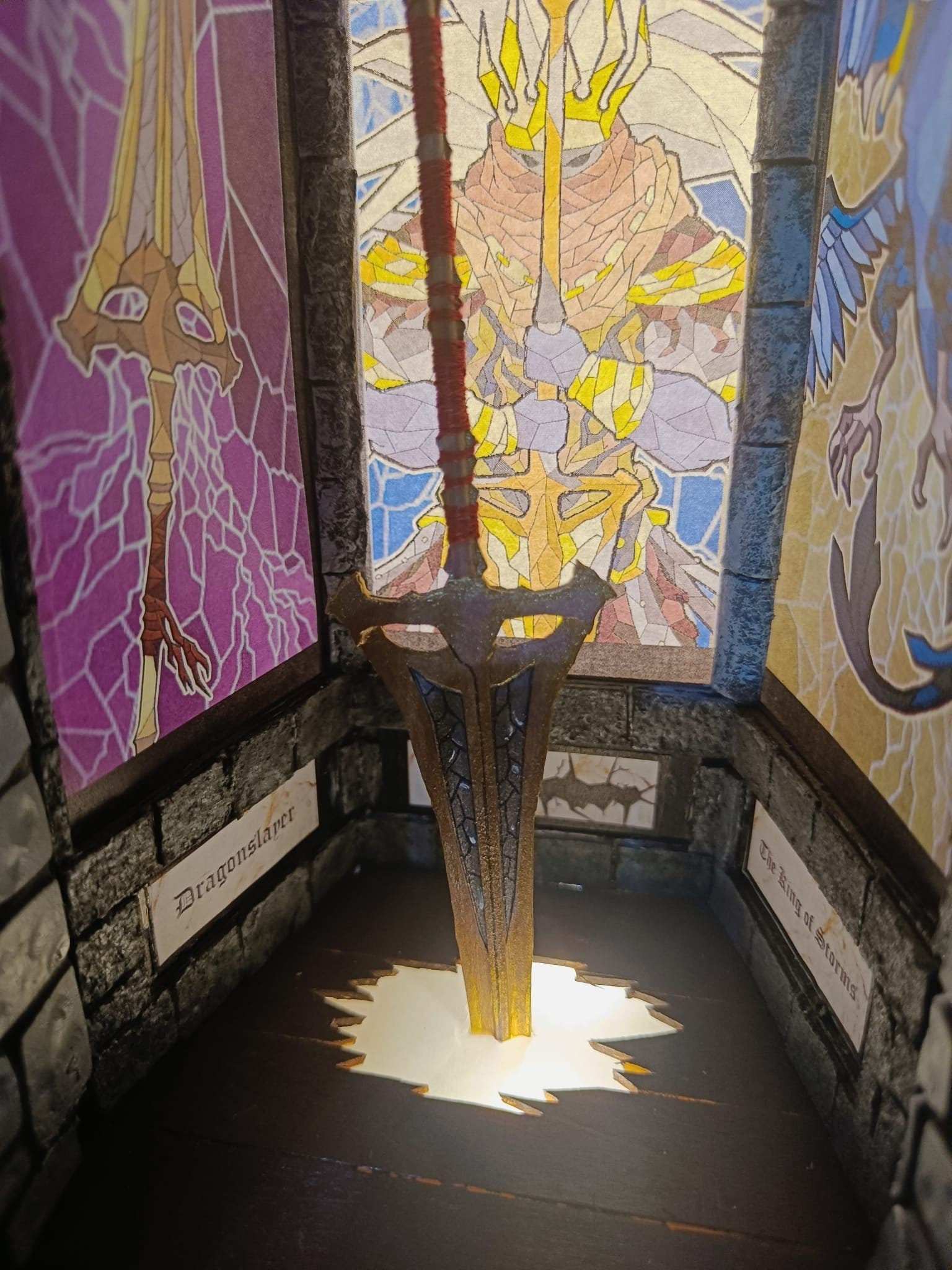 L'Atelier di Zelda Scenari Incantati Dragonslayer Book Nook Principe