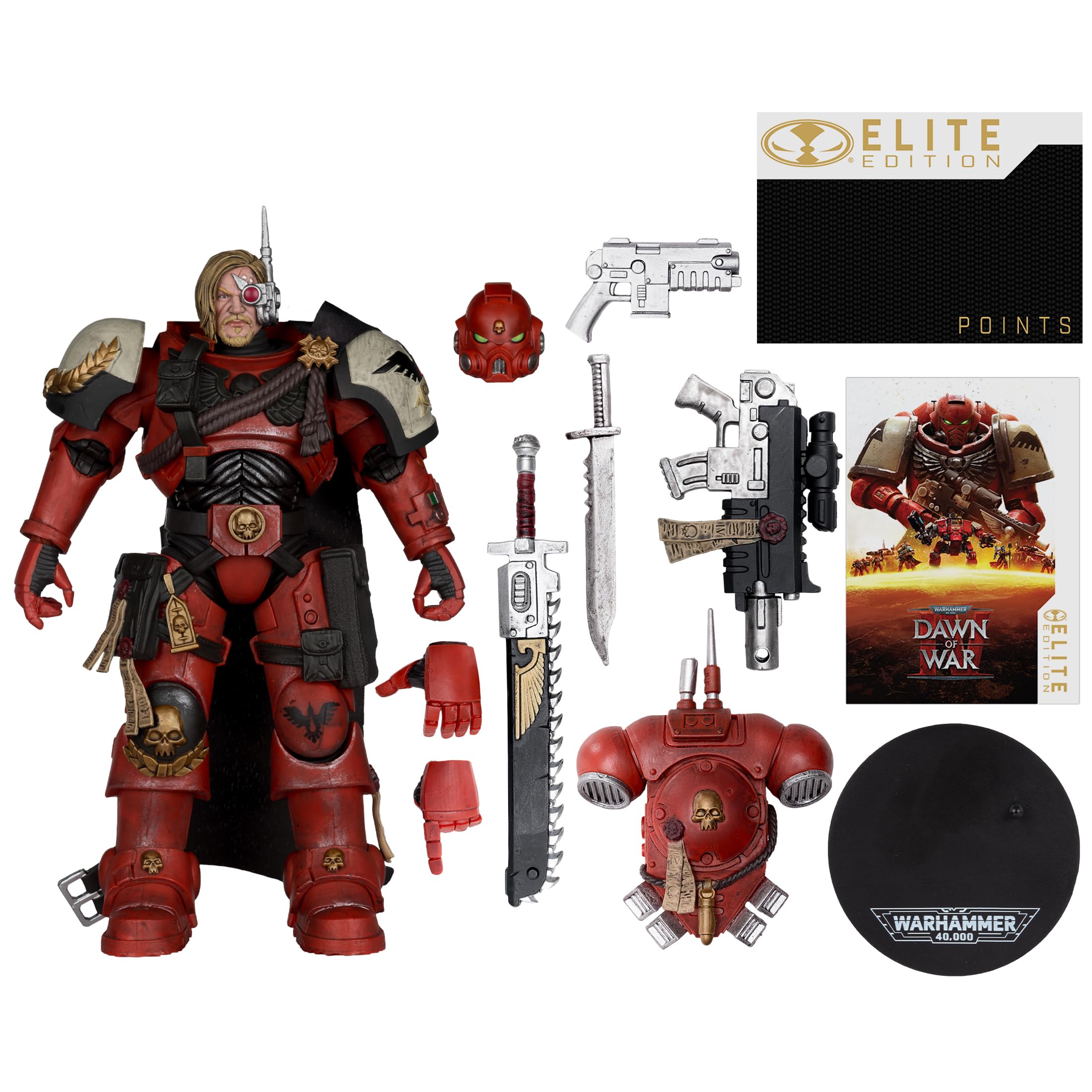 McFarlane Warhammer Captain Cyrus action figure 7" Elite