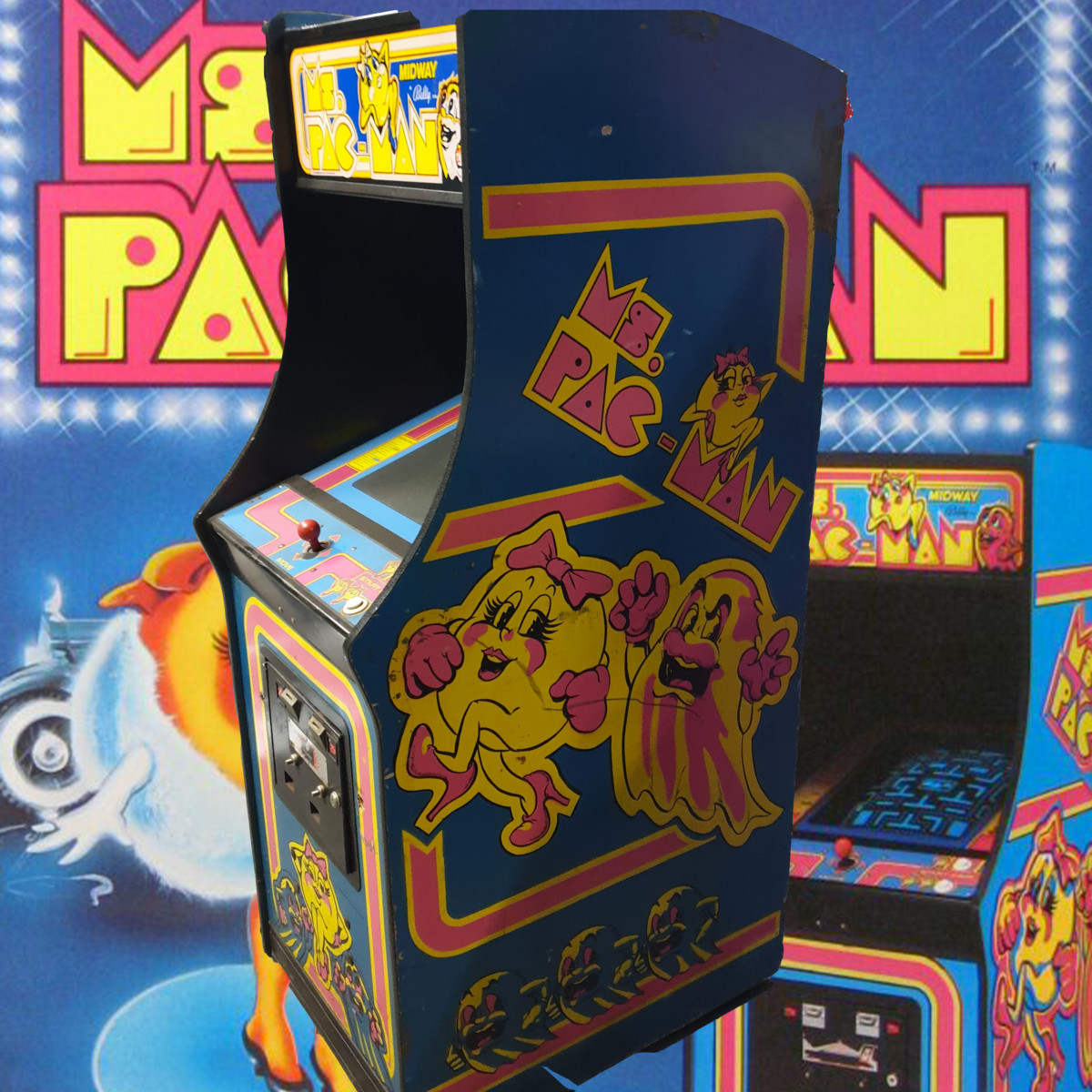 Arcade Story Leggende Arcade Ms. Pac-Man 1981 cabinato arcade