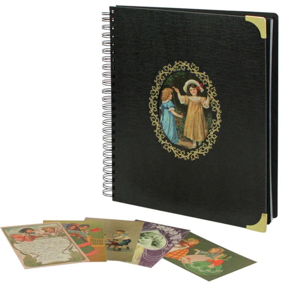 Safe Album Retro cartoline 10x15 80 carte con stampe