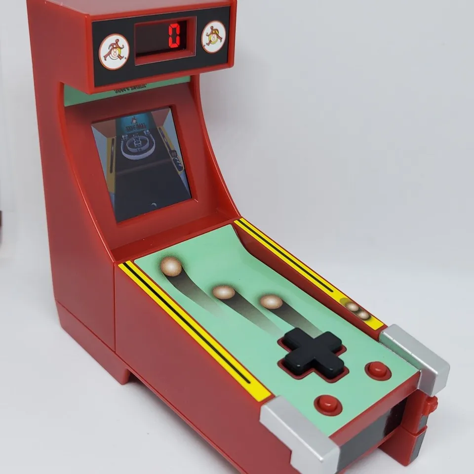 Arcade Story Skee-Ball mini gioco elettronico anelli 10 cm