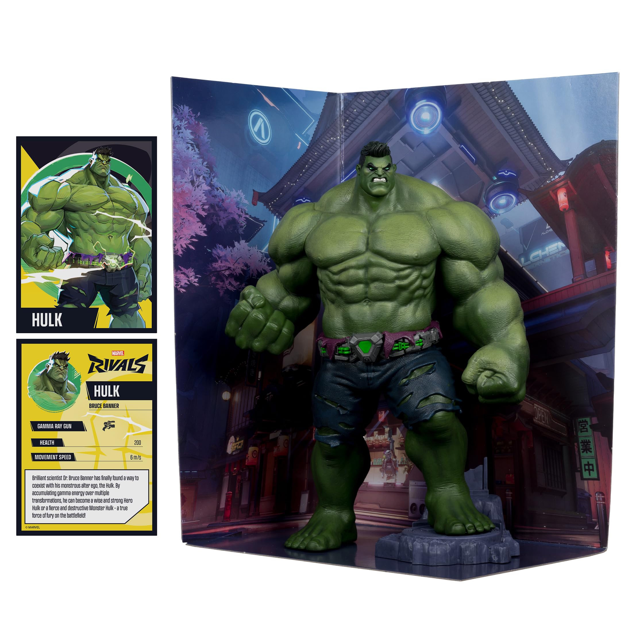 McFarlane Marvel Rivals Hulk 1:6 statua verde 27 cm