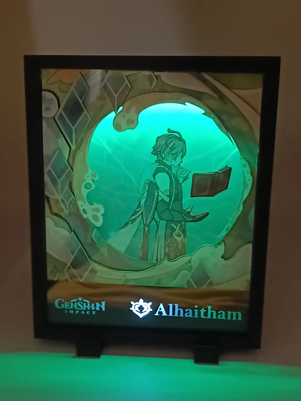 L'Atelier di Zelda Mondi di Luce Alhaitham lightbox Sumeru