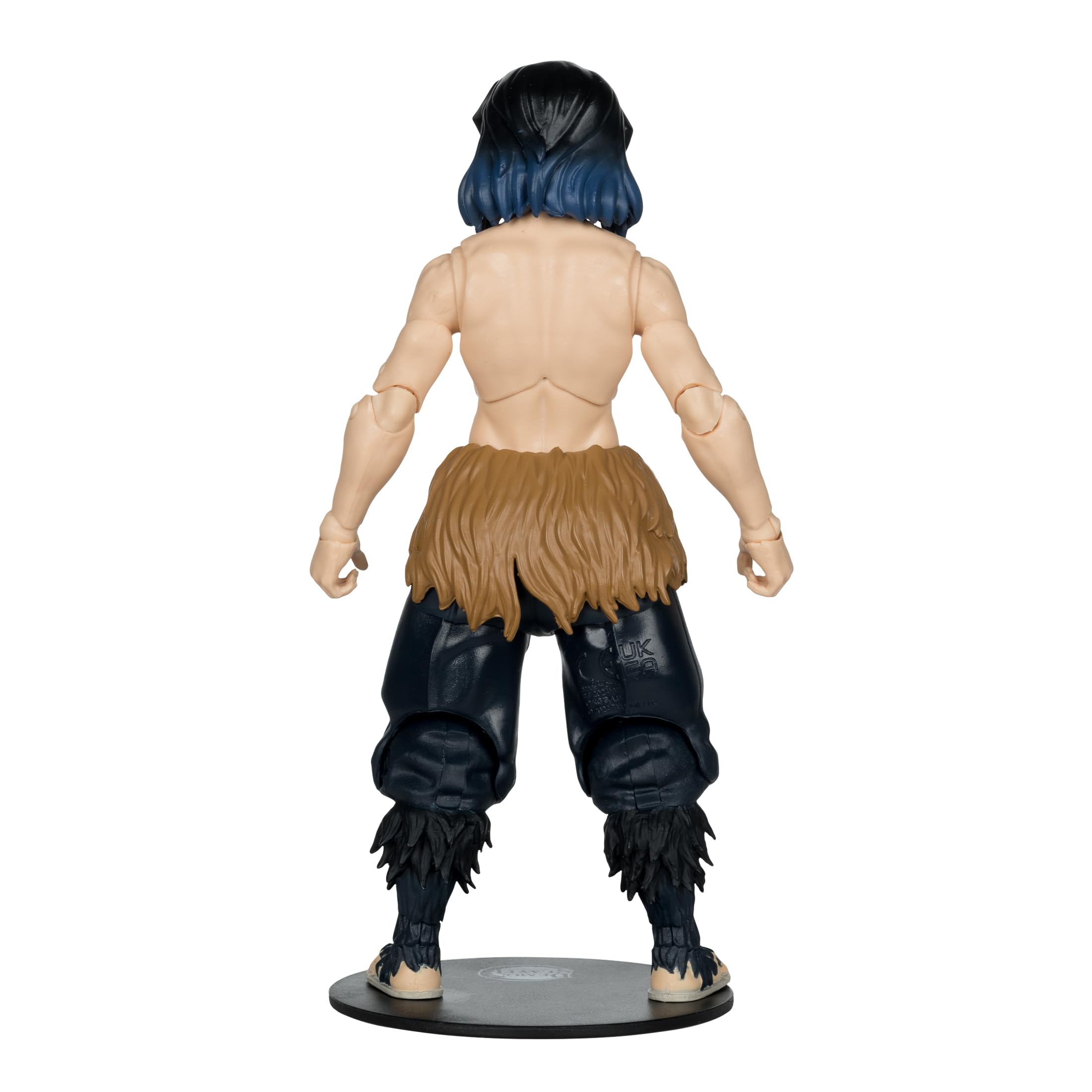 McFarlane Demon Slayer Inosuke action figure smascherato