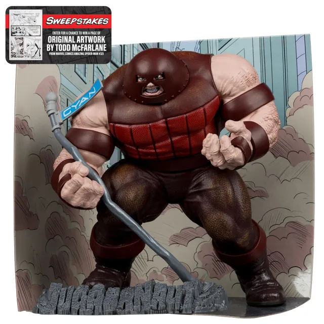 McFarlane Marvel Juggernaut 1:10 action figure Gold Label con scena