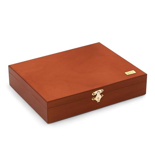 Safe 5894 Cofanetto Monete Legno 105 Pezzi 2 Euro Velluto Blu