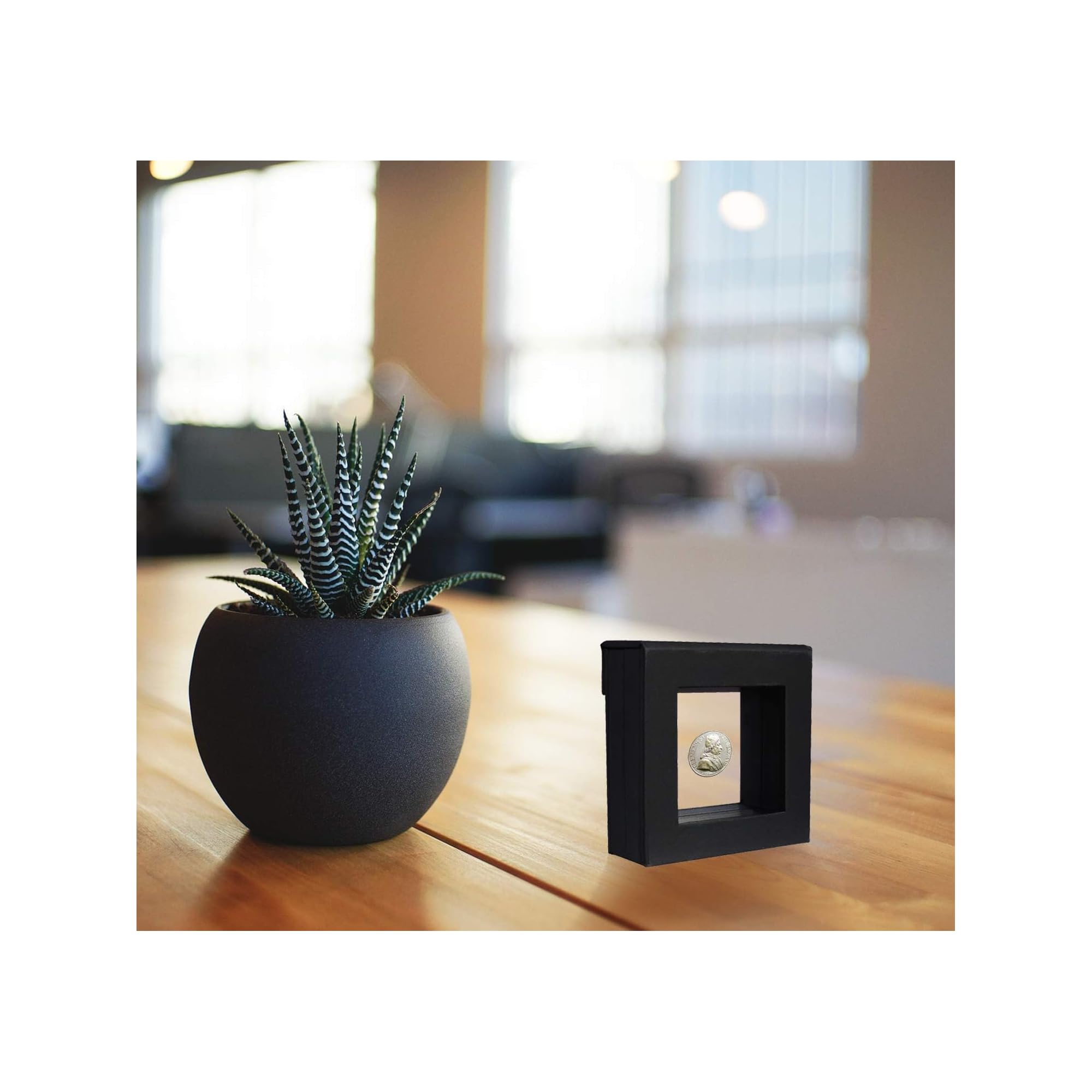 Safe Schweberahmen 4503 Teca 3D Nera 80x80 mm
