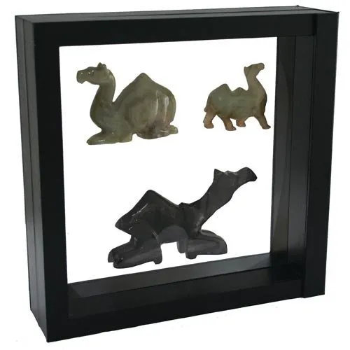 Safe 4512 cornice 3D nera 30,5x30,5 cm magnetica