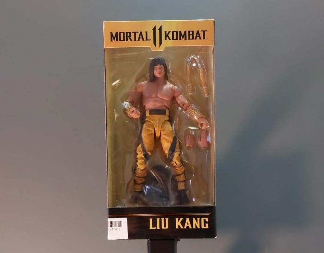 McFarlane Mortal Kombat Liu Kang action figure Fighting Abbot