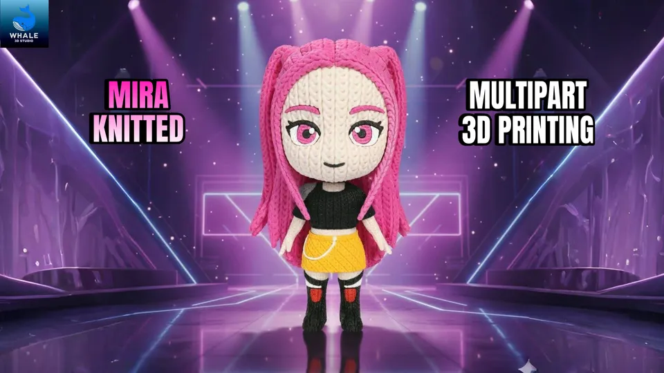 L'Atelier di Zelda Mira Crochet Statua PLA Media K-Pop