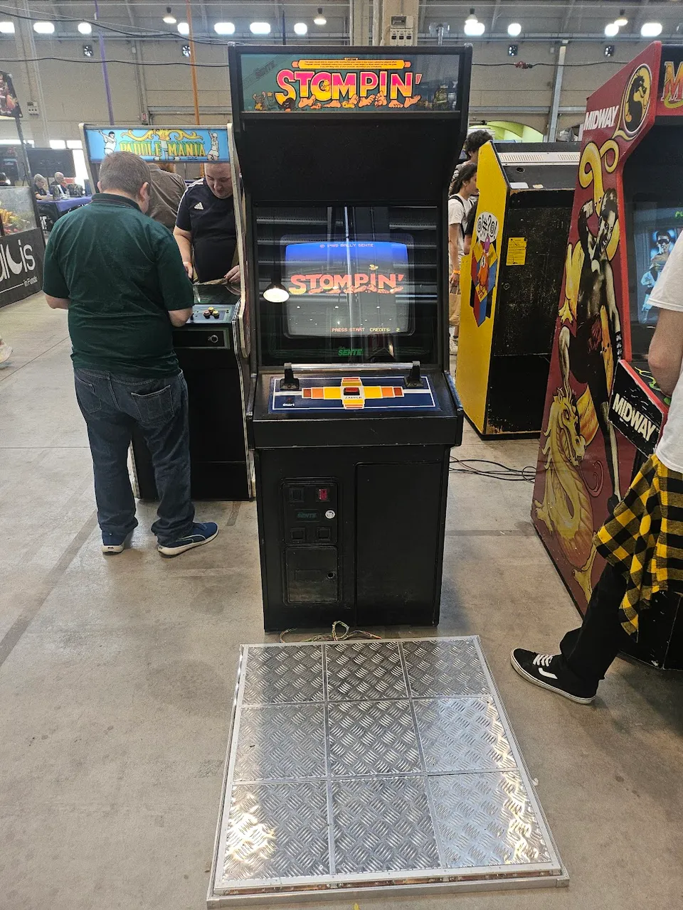 Arcade Story Rari Stompin’ Bally 1986 cabinato arcade raro