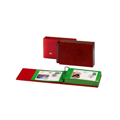 Safe Briefmarken 866-1 album FDC 20 fogli verde oliva