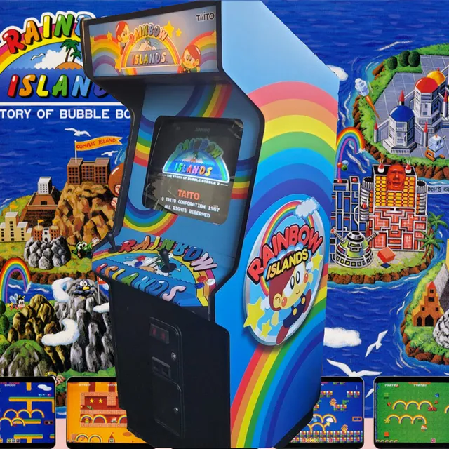 Arcade Story Arcade Rainbow Island libro Taito Bubble