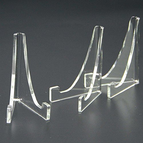 SAFE 5271 Supporto Triangolare Acrilico Trasparente Set 3 Pezzi