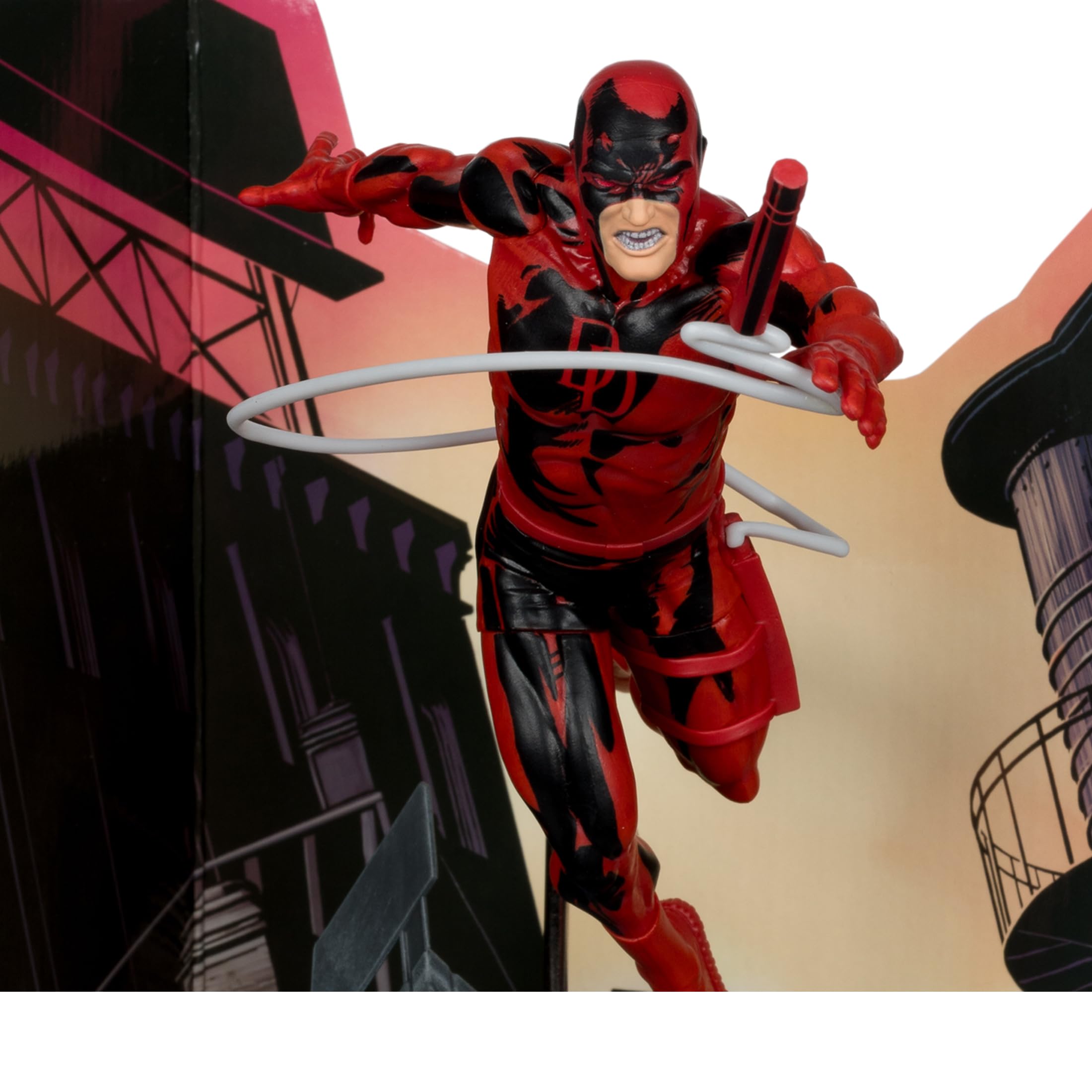 McFarlane Marvel Daredevil #600 statua 1:10 con scena