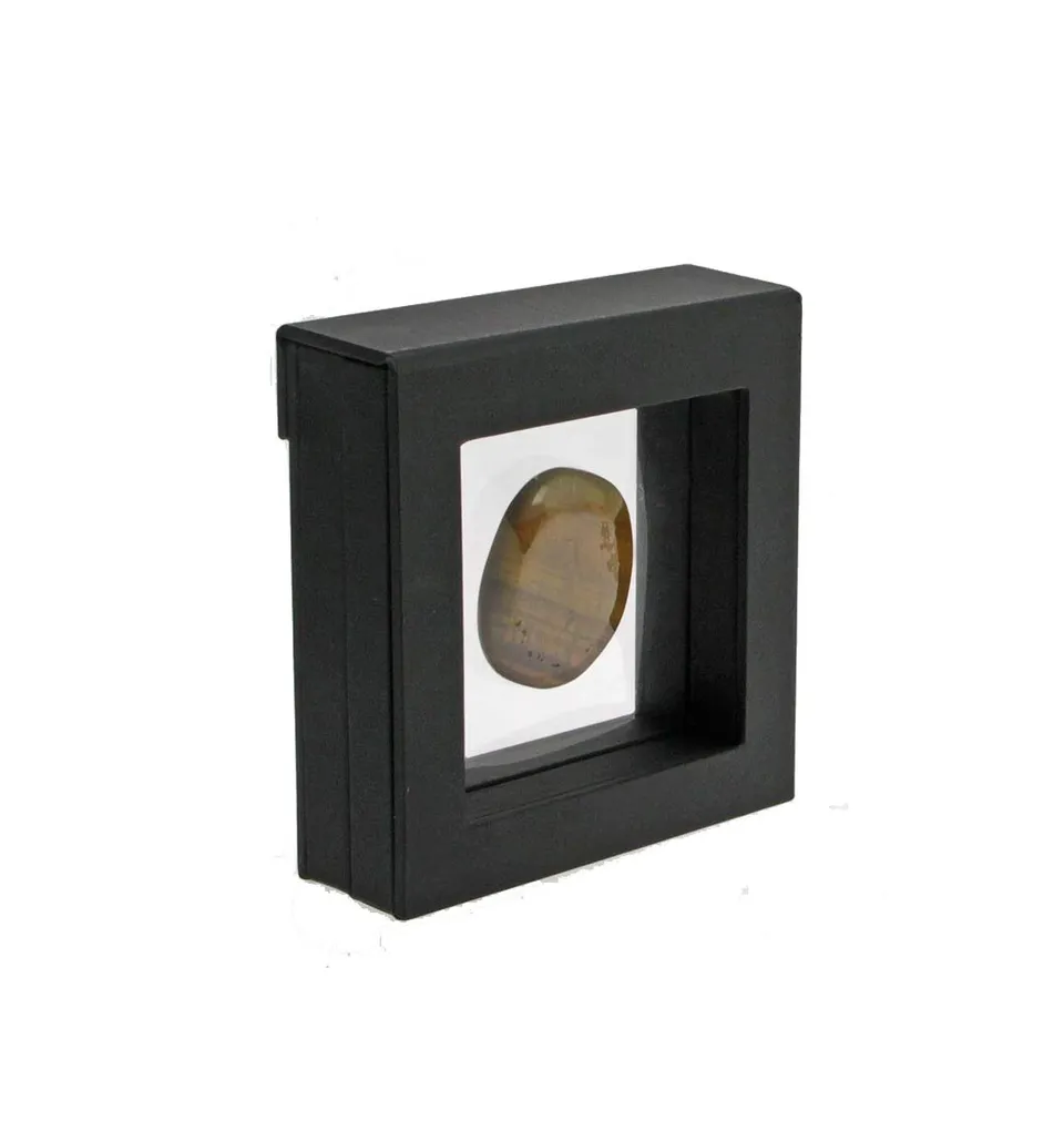 Safe Limbo cornice galleggiante 3D nera quadro magnetico