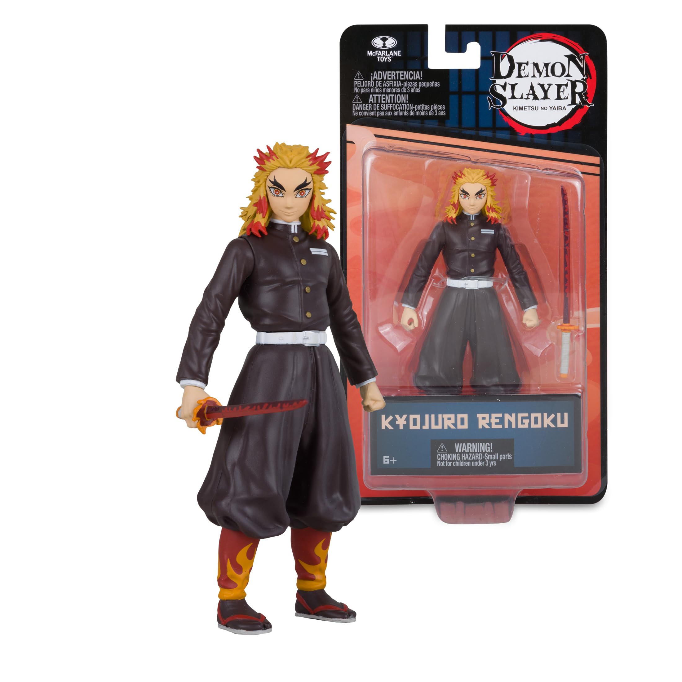 McFarlane Demon Slayer Rengoku action figure 12,7 cm spada