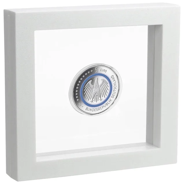 SAFE 4500 Schweberahmen cornice bianca 13x13 cm per monete