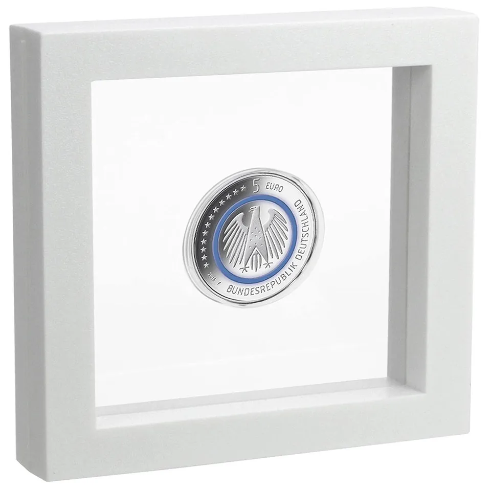 SAFE 4500 Schweberahmen cornice bianca 13x13 cm per monete