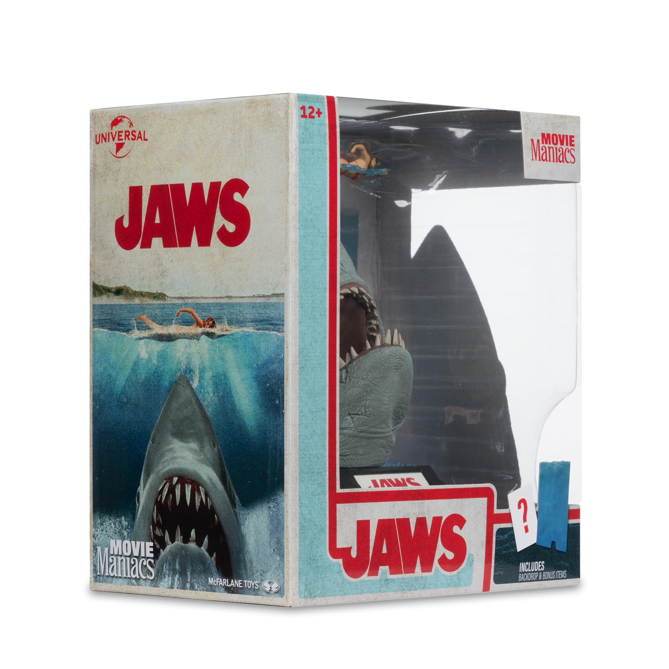 McFarlane Movie Maniacs Jaws 50° figure 15,2 cm